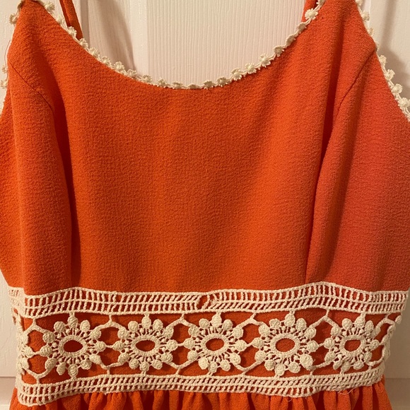 Altar’d State Dress Coral Pink - Picture 2 of 4